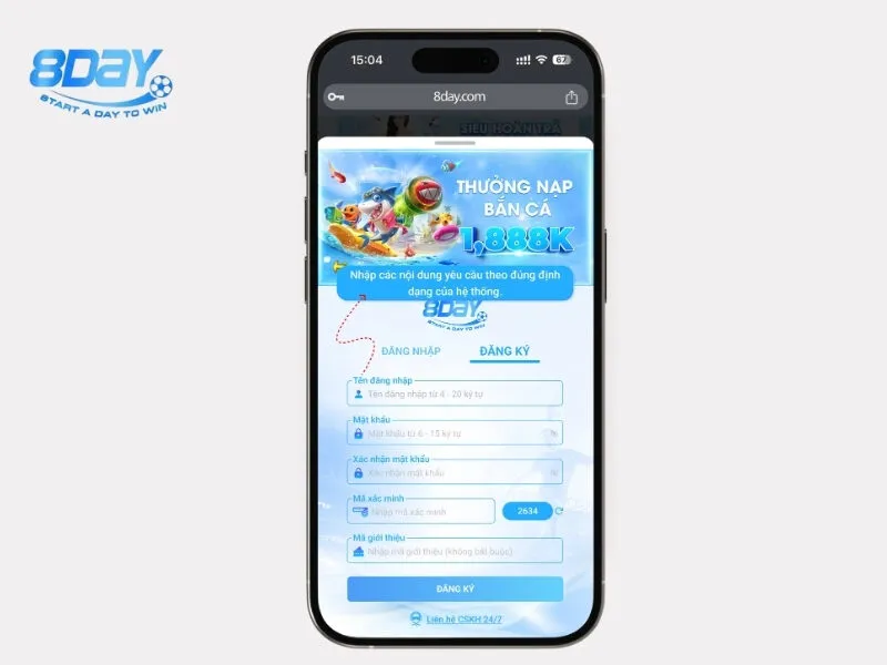 Hướng dẫn đăng ký qua ứng dụng đơn giản nhất