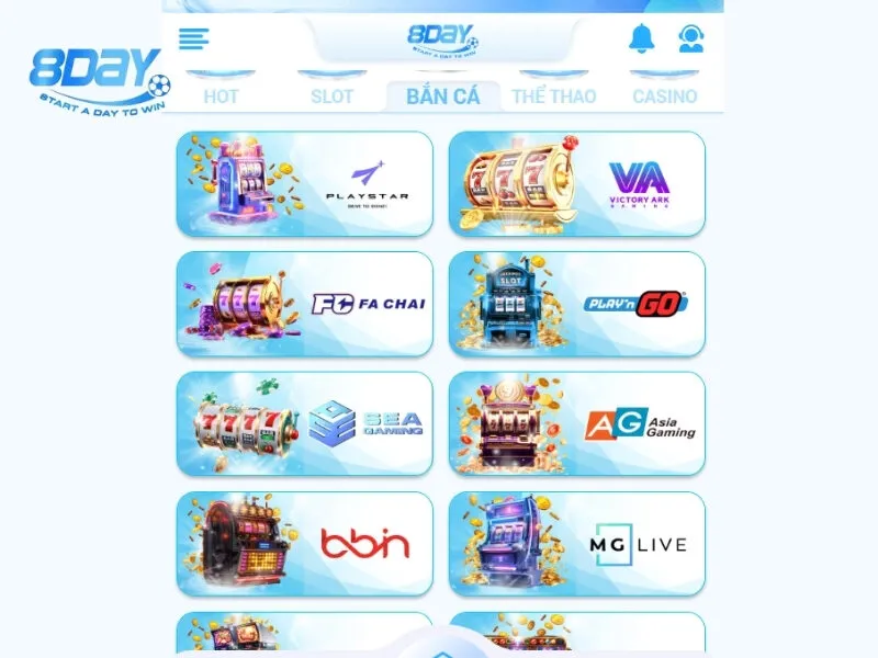 Sảnh cược bắn cá với nhiều trò chơi hấp dẫn